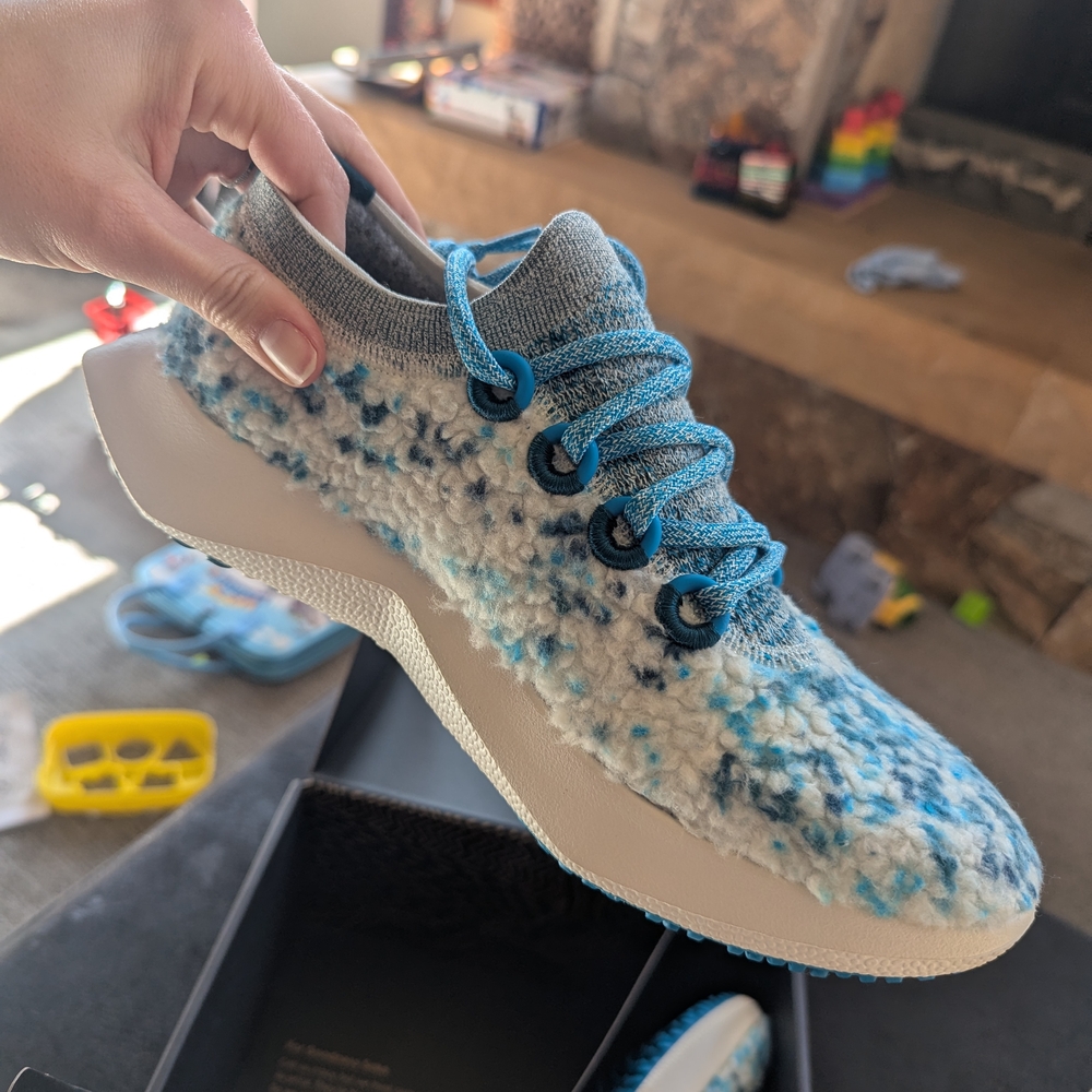 allbirds Wool Dasher 2 Fluff Sneakers NWT